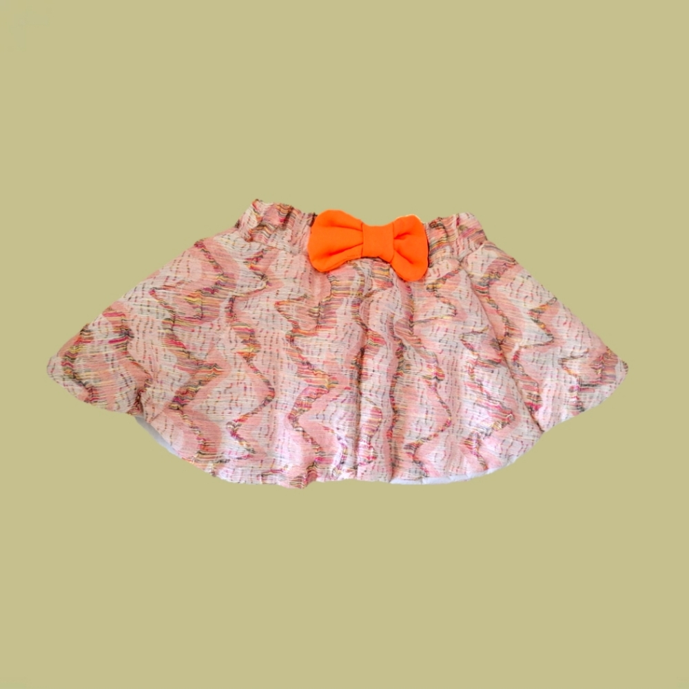 Bang Bang Copenhagen Colorful Embroidered Quilted Skirt 6-7y